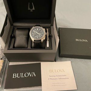 Bulova Special Edition Moon Apollo Lunar Pilot Chronograph (MINT)
